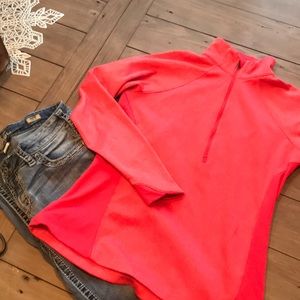 Columbia, fleece 1/4 zip pullover SzM